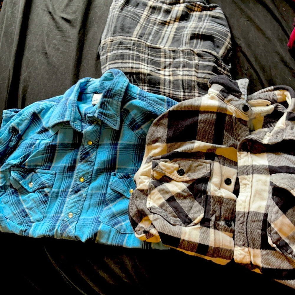 Plaid shirts